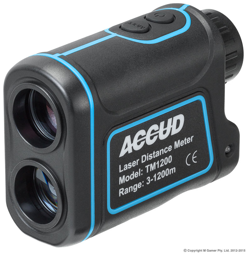 Distance Measuring Scope Accud 1200 Metre Laser Distance Scope | Gamer