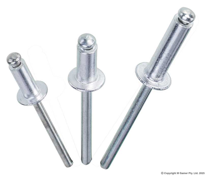 Geiger Blind Aluminium Rivets | Gamer
